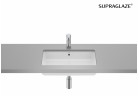 GAP Umywalka podblatowa prostokątna 55x35 cm Supraglaze®