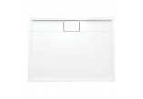 BROOKLYN akrylowy brodzik prysznicowy prostokątny, 90x120cm - biały połysk