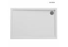 Oltens Superior brodzik prostokątny 120x80 cm akrylowy - biały