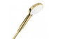 Zestaw prysznicowy Oltens Driva EasyClick Alling 60 z mydelniczką - złoty połysk/biały