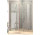 Ścianka boczna Huppe Xtensa pure 900 do Walk-In drzwi suwanych 1-częściowych ze stałym segmentem, szkło przezroczyste Anti-Plaque, profil Black Edition 