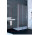 Ścianka boczna Huppe Xtensa pure do rozwiązania w kształcie litery L lub kabiny U, szkło przeźroczyste Anti-Plaque, profil Black Edition