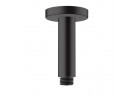 Przyłącze sufitowe Hansgrohe Vernis Blend, długość 10 cm - czarny mat