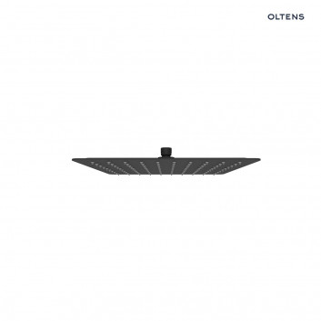 Oltens Vindel (S) deszczownica 30x30 cm kwadratowa - czarny mat