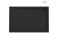 Oltens Superior brodzik akrylowy 100x80 cm prostokątny - czarny mat