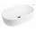 Oltens Lom umywalka 55x34 cm nablatowa owalna z powłoką SmartClean - biała