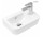 Oltens Vernal umywalka 37x24,5 cm cm wisząca prawa z powłoką SmartClean - biała