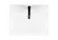 Oltens Hofsa umywalka 60x46 cm nablatowa z powłoką SmartClean - biała