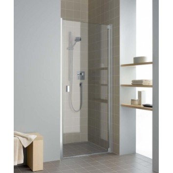 Drzwi prysznicowe Kermi Raya 100cm, wahadłowe 1-skrzydłowe, wersja prawa- sanitbuy.pl
