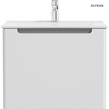 Oltens Jog umywalka z szafką 60 cm - biała 