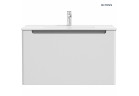 Oltens Jog umywalka z szafką 80 cm - biała