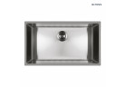 Oltens Stalvask zlew stalowy 1 komorowy 76x44 cm stal szlachetna polerowana