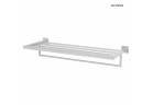 Oltens Tved wieszak na ręcznik 60 cm z półką - chrom