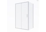Oltens Fulla kabina prysznicowa 110x80 cm prostokątna drzwi ze ścianką