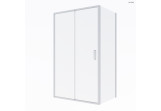 Oltens Fulla kabina prysznicowa 110x90 cm prostokątna drzwi ze ścianką 