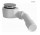 Oltens Pite Turbo syfon brodzikowy odpływ 50 mm plastikowy - chrom