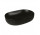 Oltens Hamnes Thin umywalka nablatowa owalna 60,5 x 41,5 cm - czarny mat