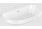 Umywalka wpuszczana w blat - Villeroy & Boch/Architectura, 600 x 450 x 170 mm, Weiss Alpin, z przelewem, Nieszlifowany