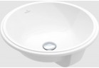 Umywalka podblatowa - Villeroy & Boch/Architectura, 400 x 400 x 175 mm, Weiss Alpin CeramicPlus, bez przelewu