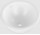 Umywalka podblatowa - Villeroy & Boch/Loop & Friends, 330 x 330 x 190 mm, Stone White CeramicPlus, z przelewem