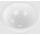 Umywalka podblatowa - Villeroy & Boch/Loop & Friends, 380 x 380 x 210 mm, Weiss Alpin, z przelewem