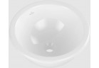 Umywalka podblatowa - Villeroy & Boch/Loop & Friends, 380 x 380 x 210 mm, Weiss Alpin CeramicPlus, z przelewem