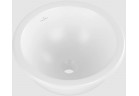 Umywalka podblatowa - Villeroy & Boch/Loop & Friends, 380 x 380 x 210 mm, Stone White CeramicPlus, z przelewem