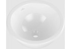 Umywalka podblatowa - Villeroy & Boch/Loop & Friends, 380 x 380 x 210 mm, Weiss Alpin, bez przelewu