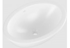 Umywalka podblatowa - Villeroy & Boch/Loop & Friends, 560 x 380 x 220 mm, Stone White CeramicPlus, z przelewem