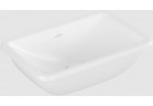 Umywalka podblatowa - Villeroy & Boch/Loop & Friends, 450 x 280 x 185 mm, Stone White CeramicPlus, z przelewem