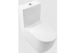 Miska WC lejowa Villeroy & Boch/Subway 3.0 - do WC/kompaktu bez kołnierza wewnętrznego, stojący, wraz z TwistFlush, Weiss Alpin