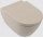 Miska WC lejowa Villeroy & Boch/Subway 2.0 - bez kołnierza wewnętrznego, podwieszany, Almond CeramicPlus
