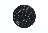 Deszczownica natryskowa Corsan stalowa czarna okrągła 30 cm