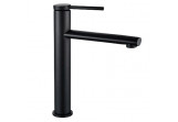 Bateria umywalkowa REA Oval czarna wysoka