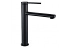 Bateria umywalkowa REA Oval czarna wysoka