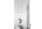 Panel prysznicowy Corsan Samsara S003 srebrny z termostatem