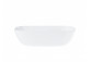 Wolnostojąca umywalka nablatowa Corsan prostokątna biała 50 x 39,5 x 14 cm
