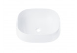 Wolnostojąca umywalka nablatowa Corsan 649933 owalna biała 45 x 41 x 14,5 cm