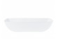 Wolnostojąca umywalka nablatowa Corsan prostokątna biała 58 x 38 x 15 cm