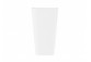 Stojąca umywalka akrylowa Corsan Olia biała z syfonem i korkiem białym