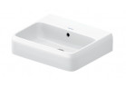 Umywalka meblowa 50x42cm, Duravit Qatego - Biały błyszczący
