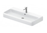 Umywalka meblowa 100x47cm, Duravit Qatego - Biały błyszczący 