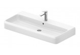 Umywalka meblowa 100x47cm, Duravit Qatego - Biały błyszczący (HyG) 