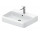 Umywalka szlifowana 60x47cm, Duravit Qatego - Biały błyszczący