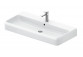 Umywalka szlifowana 100x47cm, Duravit Qatego - Biały błyszczący 