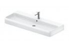 Umywalka szlifowana 120x47cm, Duravit Qatego - Biały błyszczący (HyG)