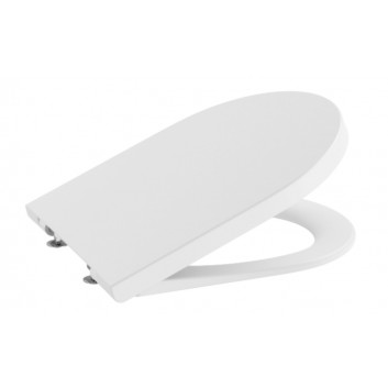 Deska WC wolnoopadająca ROCA Round SUPRALIT ® - Biały mat