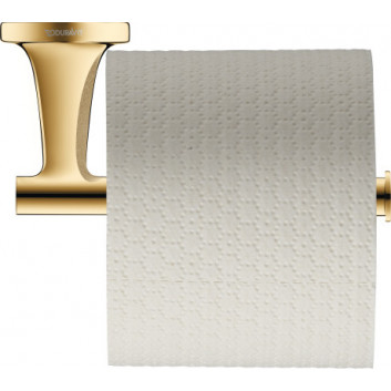 Uchwyt na papier toaletowy Duravit Starck T - Złoto polerowane