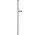 Drążek prysznicowy 810mm, Duravit - Chrom błyszczący