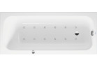 Wanna z hydromasażem 160x70cm, Duravit Qatego, Air-System - Biała